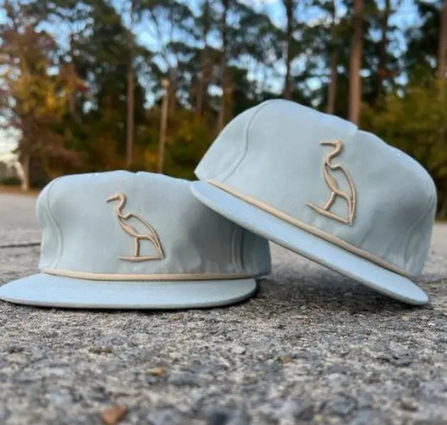 Heron Embroidered Tarpon Rope Hat | Dirty Marsh