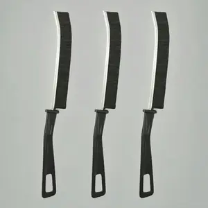 Cleaning Supplies, 3pcs Multifunctional Heavy Duty Gap Brush with Handle, Tile Gap Cleaning Brush, Household Cleaning Tool for Home Kitchen Bathroom, Summer for Gift, Home Decor