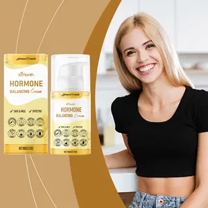 Natural Progesterone Hormone Balance Cream for Women, Bioidentical Micronized Formula, Dermatologist-Tested Cosmetic Moisturizer for Menopause & Menstrual Comfort