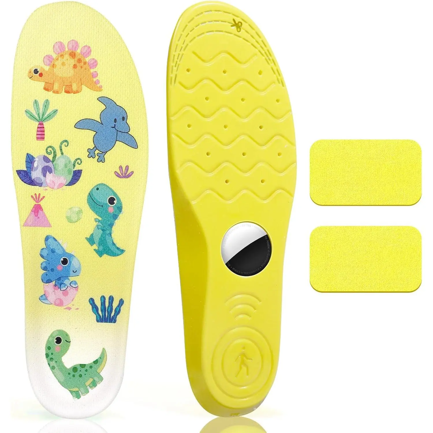 Insoles for Airtag Hidden Holder, Tracker Devise Case for Kids/Audlts, Comfortable Inserts for Shoes Foot Pads Adjustable Footpads, All-Season Use