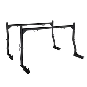 ARCH Heavy-Duty Universal Truck Bed Ladder Rack - 900LB Capacity, No-Drill Installation, Adjustable 46-71 inch Steel Cargo Rack for Kayaks, Lumber, Surfboards & Construction Materials    RR