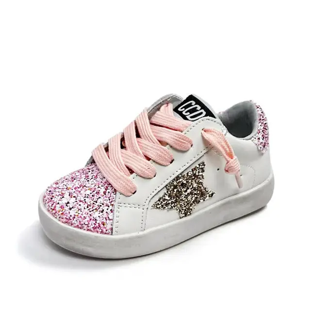 Pre Order Harley Pink/Gold Sneaker Pre Order Harley Pink/Gold Sneaker