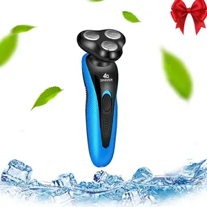 The new popular electric rotary shaver Smooth with three blades and rechargeable waterproof beard trimmer Versatile Use is suitable for men's facial and body hair trimming for home use in hotels, making it an ideal choice