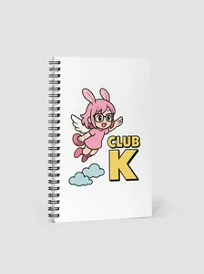 Copy of Super K's Club Spiral Notebook