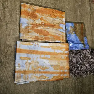 Bazin African traditional dresses Casual Womenswear