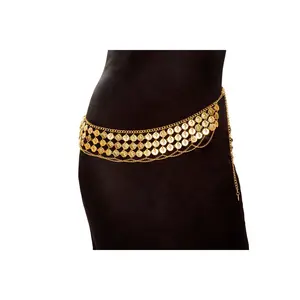 Belly Dancer Coin Wrap – Sparkling Hip Scarf with Jingle Coins