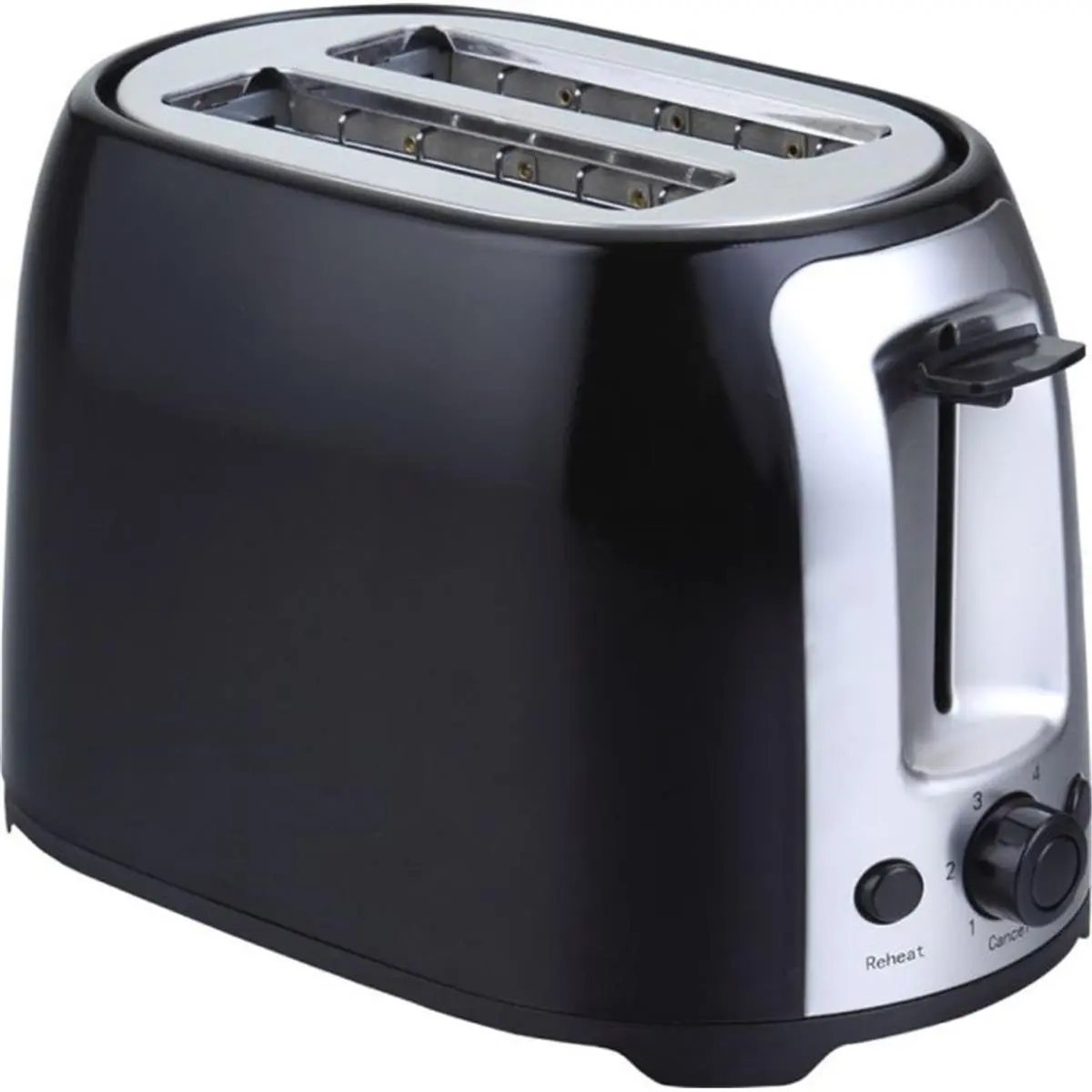 212 MAIN 2-Slice Cool Touch Toaster - Stainless Steel Kitchen Appliance with 800W Power, Wide Slots, 6 Settings, Defrost Mode, Sleek and Modern Design, Easy-to-Clean Crumb Tray for Bagels, Gourmet Breads