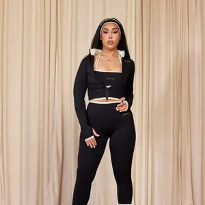 Women's Fitted Obsession Jacket, Lightweight Essential Compression Fabric Women's Clothing Set