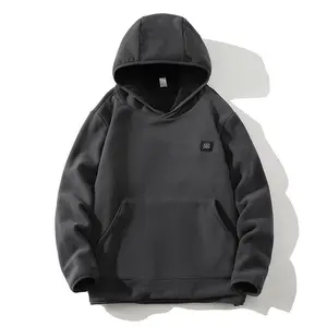 2025 New Smart Heated Fleece Hoodie for Men and Women, Thickened and Breathable with Nine-Zone Three-Level Warmth