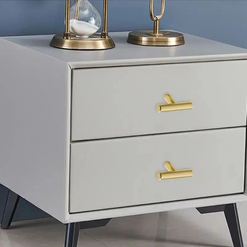 Rectangular Cabinet Knobs and Handles 20/30pack, 50mm Single Hole Door Pulls with Screws for Kitchen Cabinets, Dressers and Drawers, Easy Installation Simple Design, Door Hardware
