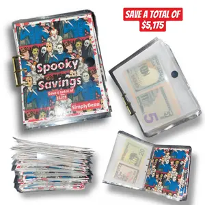 Savings Challenge - Spooky Savings Challenge - 45 envelopes - savings challenge - saving over 5 thousand