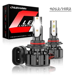 For Toyota C-HR 2018-2019 2.0L Utility 4-Door LED Headlight Kit 9012 HIR2 Bulbs Automotive