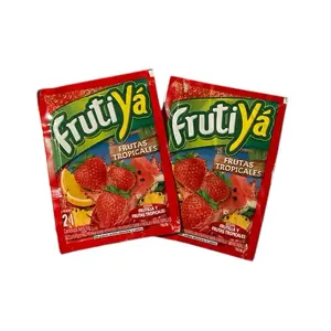 Jugos YÁ - Pack x 3 Powder Drink Mix Polvo para Preparar Bebida Instantánea con Sabores a Frutos Tropicales, Limón y Naranja Rinde 2L.