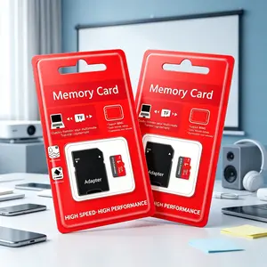 Durable Micro TF SD Cards for Car Audio, 2-Pack SD Card for Dash Cams, 1TB SD Memory Card for Mobile Phones, MicroSDXC Card for Surveillance Cameras, Micro SD Card with Adapter for PC & Reliable Data Storage