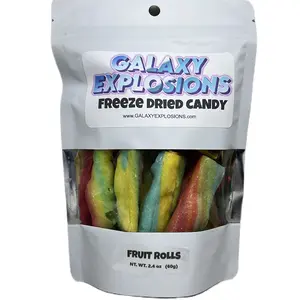 Fruit Rolls - Freeze Dried Candy (Large) Snack Bonbon Sweet