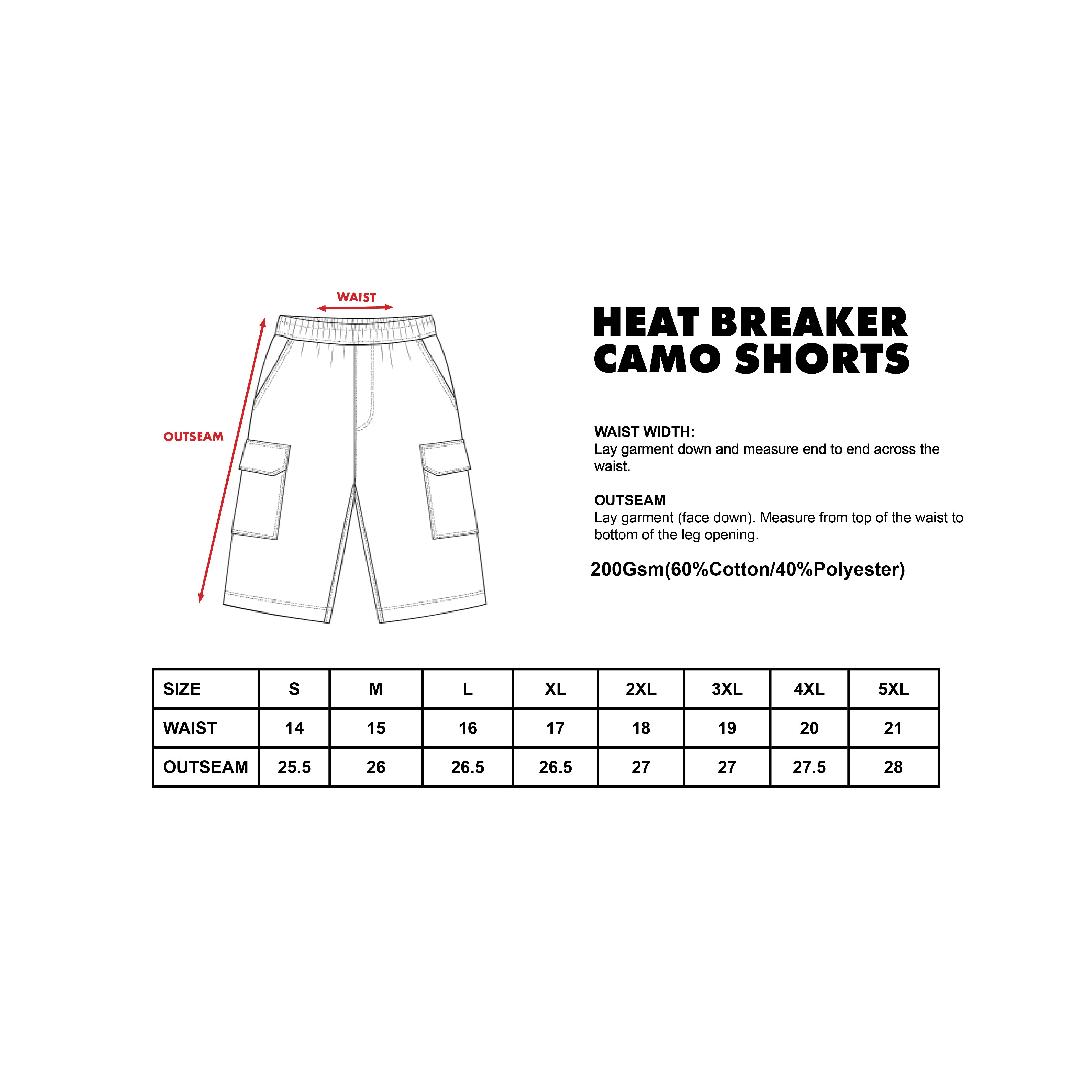 Heat Breaker Camo Shorts