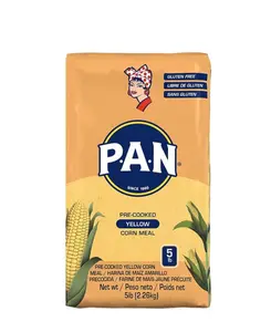 P.A.N Yellow Corn meal 5 Lb (Harina Pan Amarilla) - 5 Lb