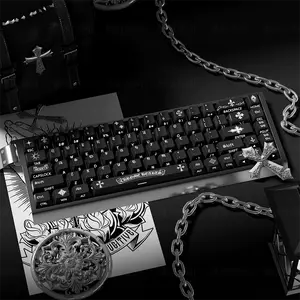 Keycap Chrome - Trans Led - Side Print - PBT Double Shot, DyeSub - Cherry Profile