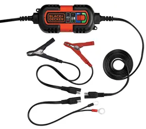 BLACK + DECKER Vehicle Battery Maintainer and Trickle Charger