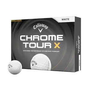 Callaway Golf Chrome Tour X Golf Balls in White