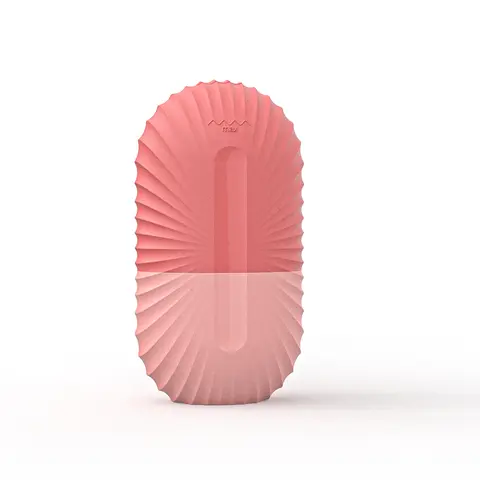 Portable Food Grade Silicone-Plastic Facial Care Tool - 400ml Leakproof Cube, Ice Roller, Unscented, Hypoallergenic, Cooling, Skin Tightening, Calming, Lightweight Blush Pink, for Normal Skin At-Home Routine, 6 Months Durability, Christmas New Year Gift