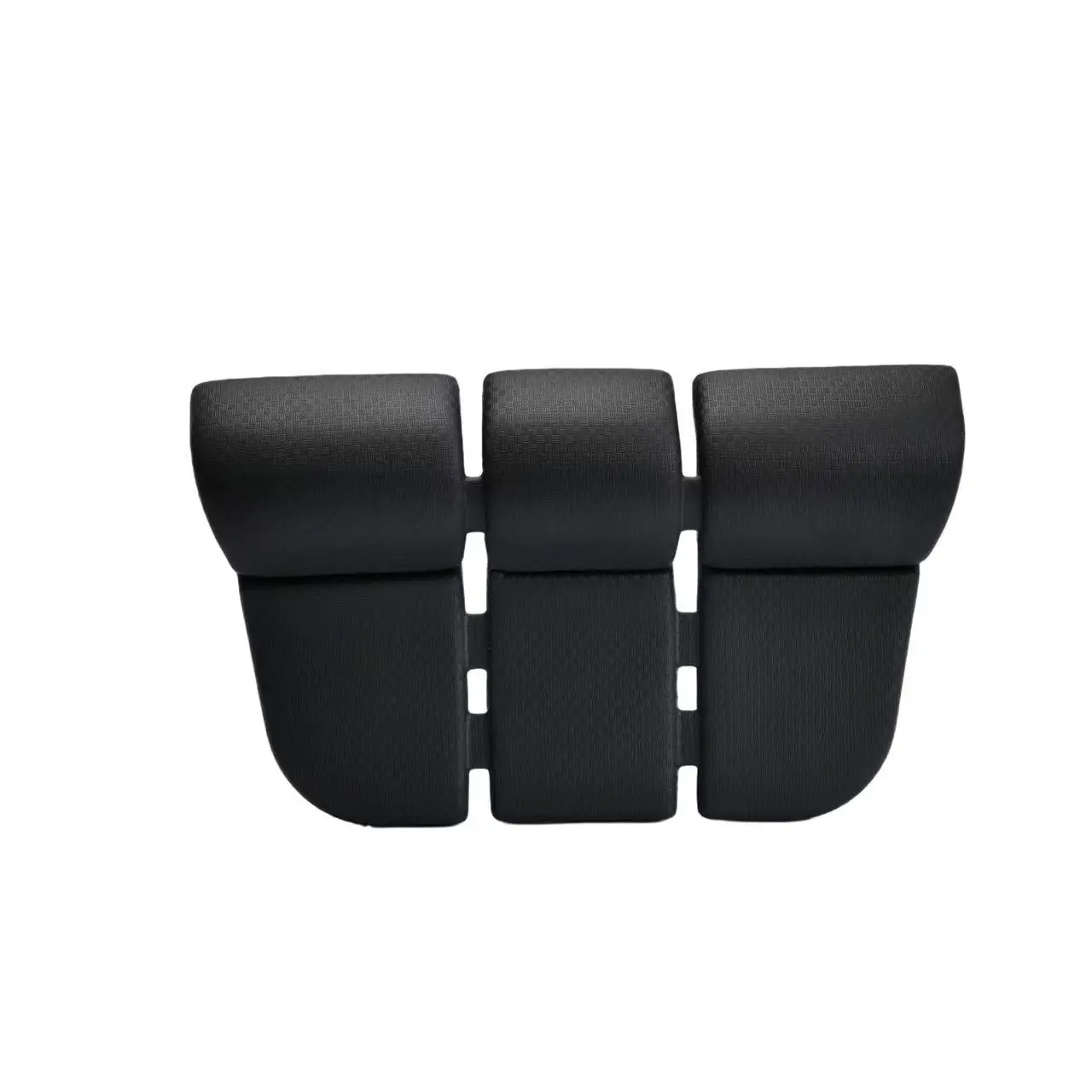 Empava 11.8 in Black EVA Foam Bath Pillow with 3 Suction Cups, Bathtub Rest