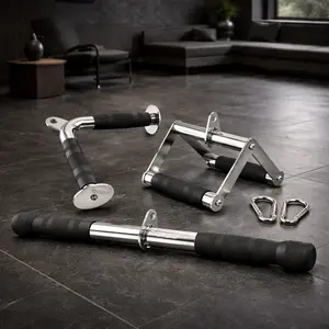 Cable Machine Attachment, LAT Pulldown Attachments, Cable Attachments for Gym, Home Gym Accessories