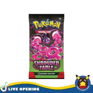 Pokemon English SV6.5 Shrouded Fable Booster and Collection Box CARDS LIVE OPENING