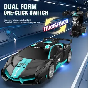 Remote Control Spider Transformer Car, One Button Automatic Transformation, 360° Spin Drift, Kids Toy Car for Boys Girls Ages 6-12