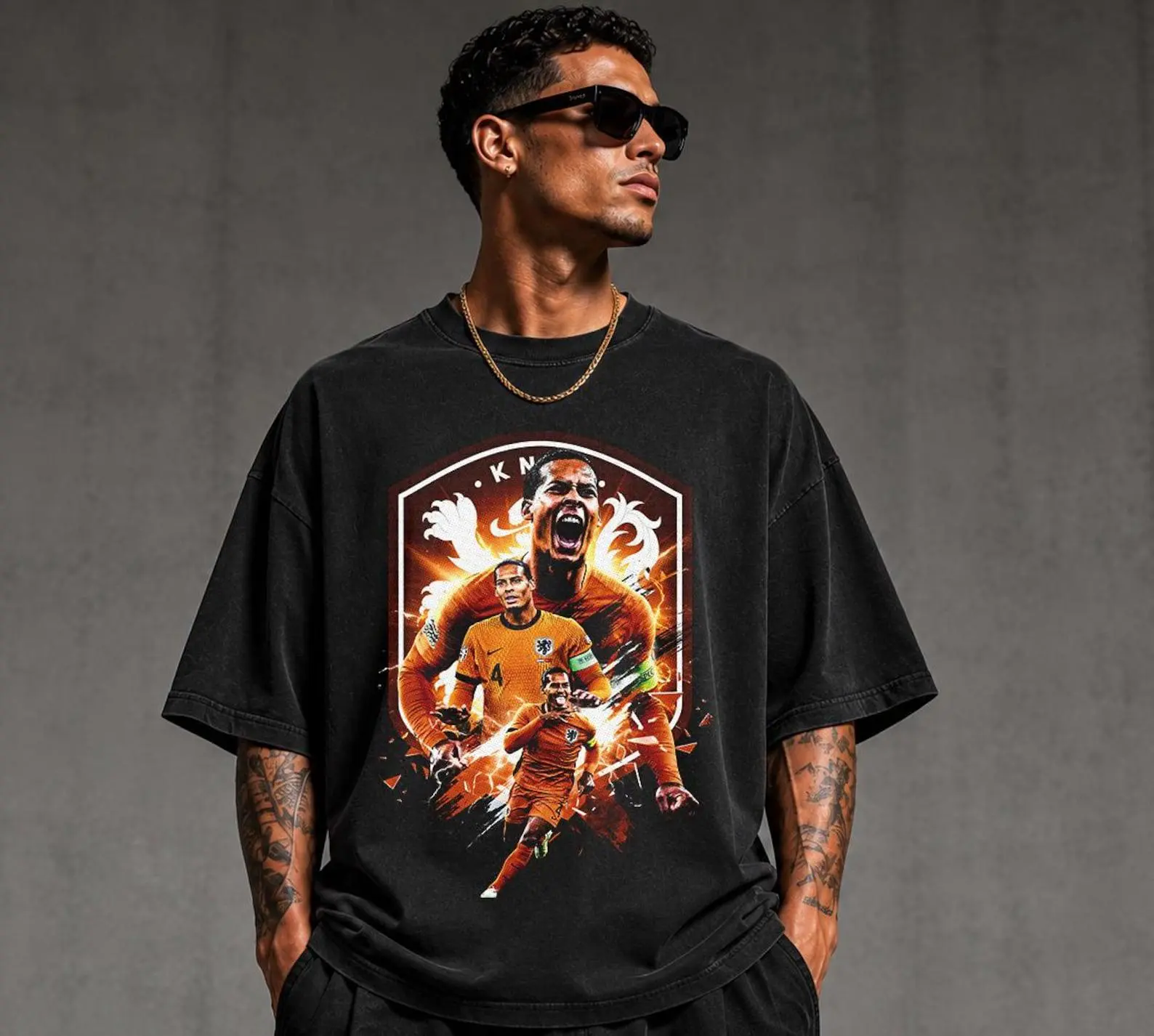 Virgil Van Dijk Netherlands T-Shirt
