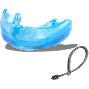 Mouth Guard for Braces, Blue, Adult