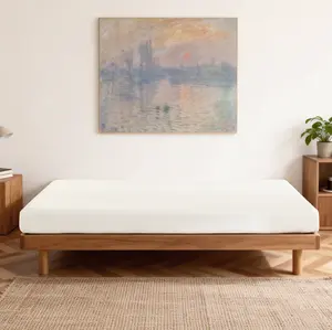 Full Size Memory Foam Mattress，Pressure Relief with Medium Firm Support，Fiberglass Free, Certified Safe Foams & Fabric, Mattress in A Box (6 Inch, Full)