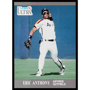 Eric Anthony 1991 Ultra #131 Houston Astros