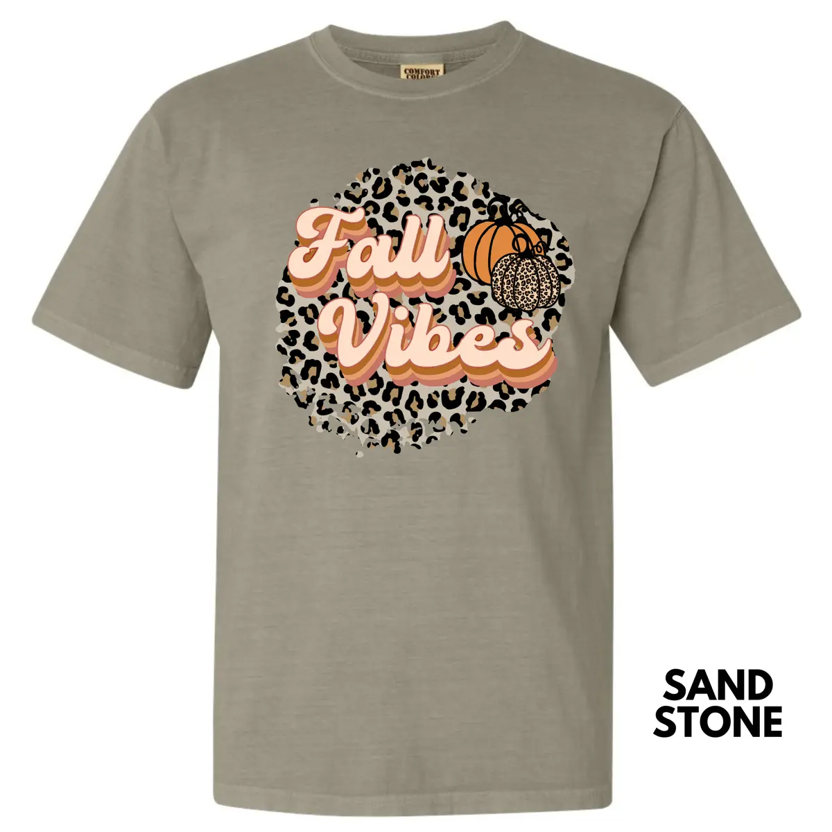 Cheetah Fall Vibes Comfort Colors T-Shirt 'NLB'