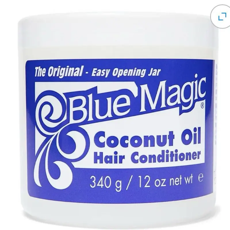 Blue Magic Coconut Hair Conditioner, Nourishing Haircare Product, Hydrating Moisturizer for Smooth Hair