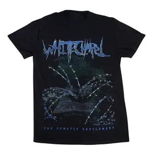 The Somatic Defilement "Vintage" Black T-Shirt Whitechapel Style Band Vintage Graphic Tee, Sweatshirt S-3XL, Mens & Womens Streetwear Tops & Underwear