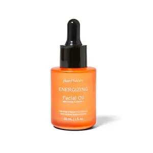 Plantheory Energizing Facial Oil, Contains Orange Oil, Cruelty Free & Vegan, 1 Fl Oz