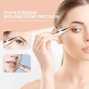 Eyebrow-Facial Hair Remover Women: Portable 2 in 1 ElectricShaver and Facial Trimmer -Rechargeable Eyebrow LipsBody Facial Razor ComfortCCMasterMarkToolsAA.RogueSociety20