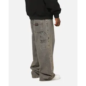 Carre Baggy Carpenter Jeans Washed Grey