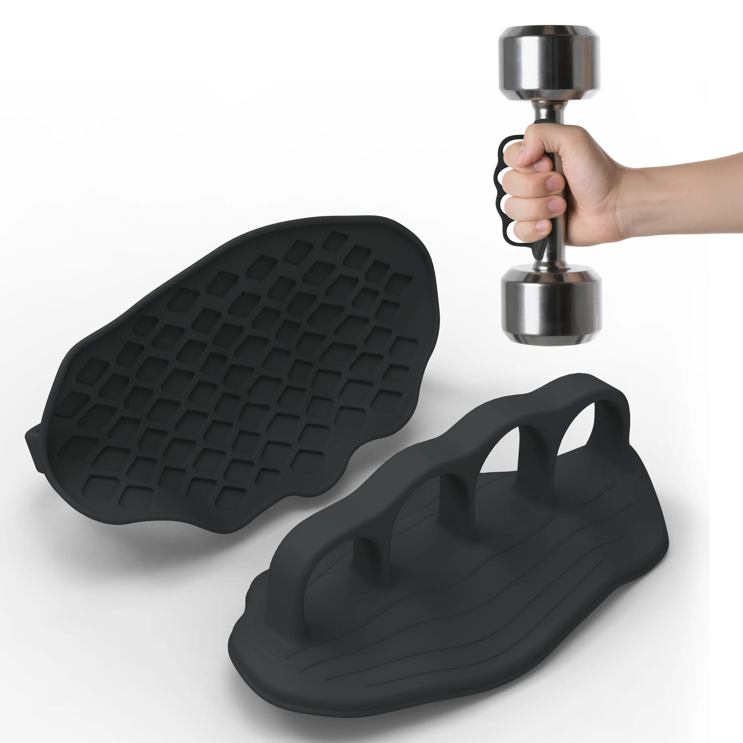 Workout Gloves for Men and Women, Non-Slip Workout Grips for Crossfit Training and Weight Lifting,Hand Grips for Strength Training