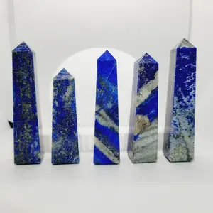 Lapis Lazuli Tower  3-4 in – Intuition & Inner Truth | Polished Point from India
