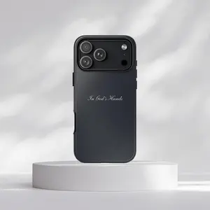 In God's Hands Phone Case | Tough Cases, Minimalist Script, Religious