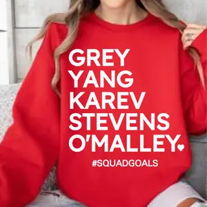 Greys Anatomy You Are My Person Graphic T-Shirt, Crewneck Sweatshirt, or Long Sleeve 100% Cotton Vintage Womenswear Soft Comfort