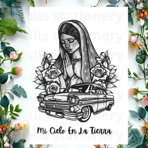 Prison Stationery: Mi Cielo Spanish Card