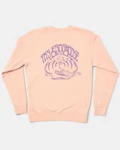 Pigment Dye Crew Neck Fleece
