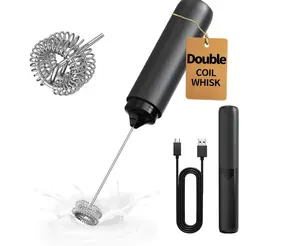 Rechargeable Handheld Milk Frother for Easy Foaming and Mixing