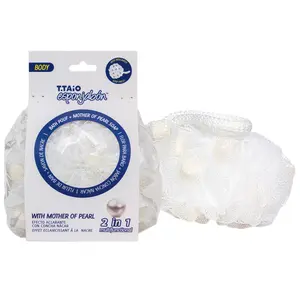 T.Taio Esponjabon Bath Pouf with Soap for a Luxurious Shower Experience
