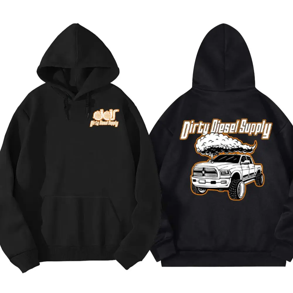 Dodge 4th Gen Hoodie, Dirty Diesel Supply Hoodie, Rolling Coal Heavy Duty Pickup Hooded