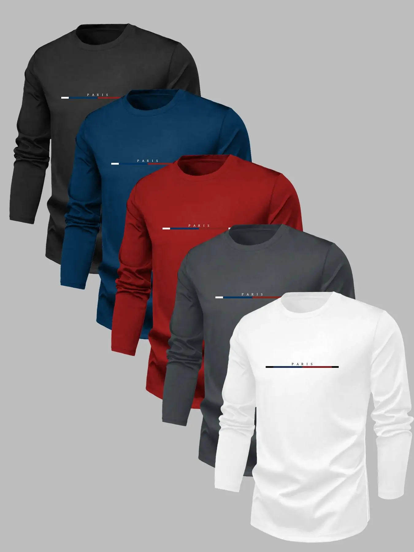 Men's Letter Print Thermal Lined Sweatshirt, Casual Regular Fit Long Sleeve Pullover for Fall & Winter, Men's Top for Daily Wear