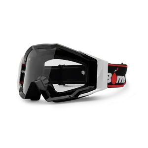 SPECTRO 151 - Black with Black Strap Motocross Goggles Protective Gear
